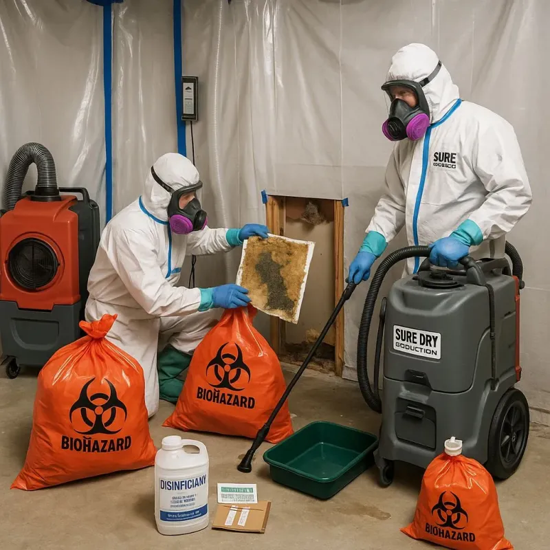 Contaminated Water Handling Protocols process in Bedford, IA