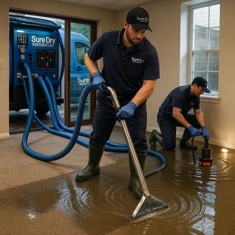 Water Extraction and Removal process in Bedford, IA